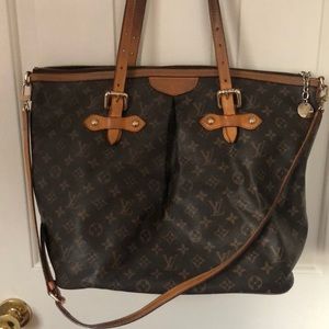 Louis Vuitton PALERMO GM large size authentic